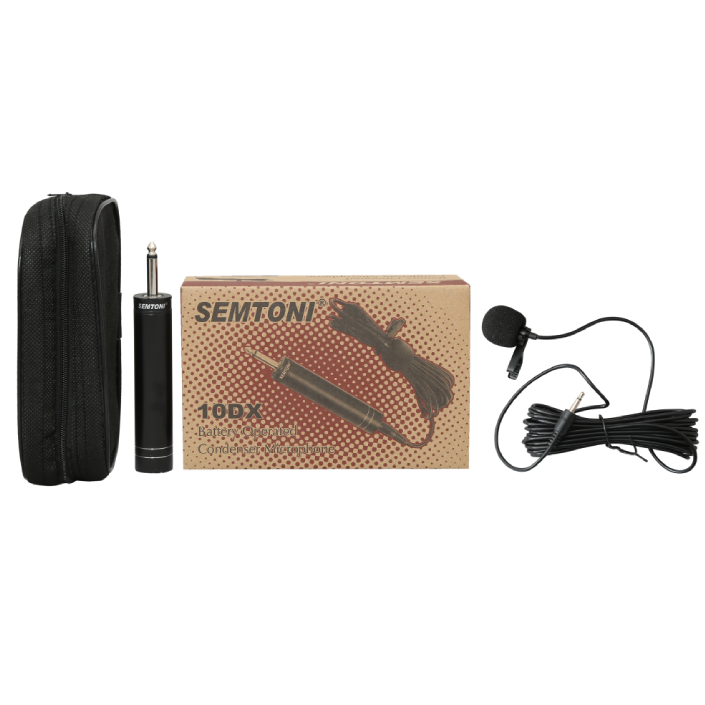 BATTERY OPERATED CONDENSER MICROPHONE
