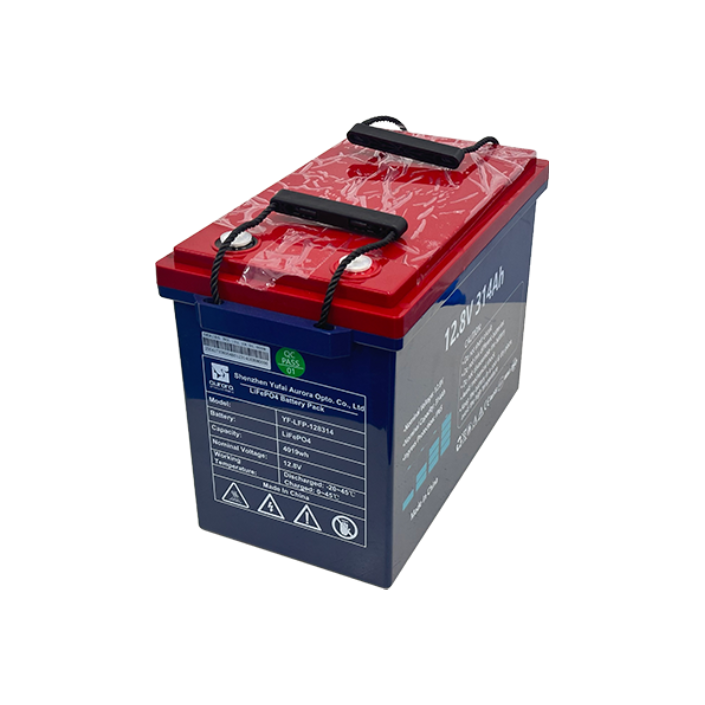 Aurora Power 12.8V 314Ah Big Capacity LiFePO4 Battery Pack