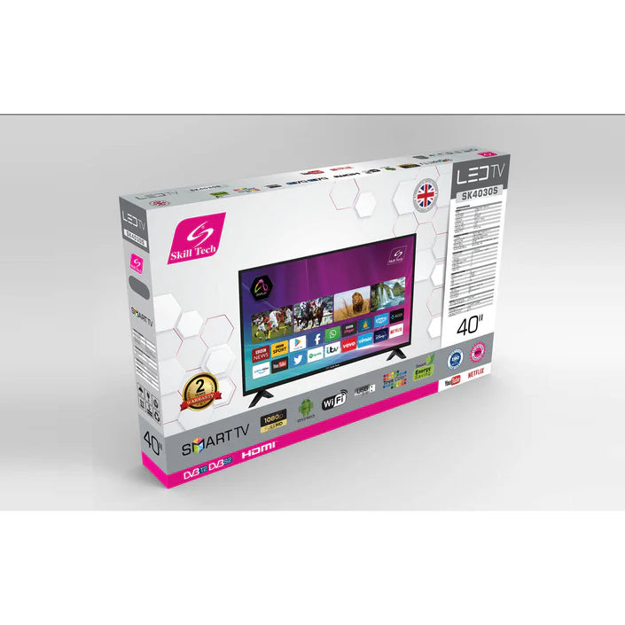 Skill Tech 40" Full HD Smart Led TV - SK4030S