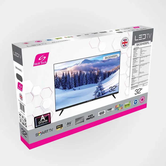 Skill Tech 32" Full HD Smart Frameless Led Tv - SK3240SFL